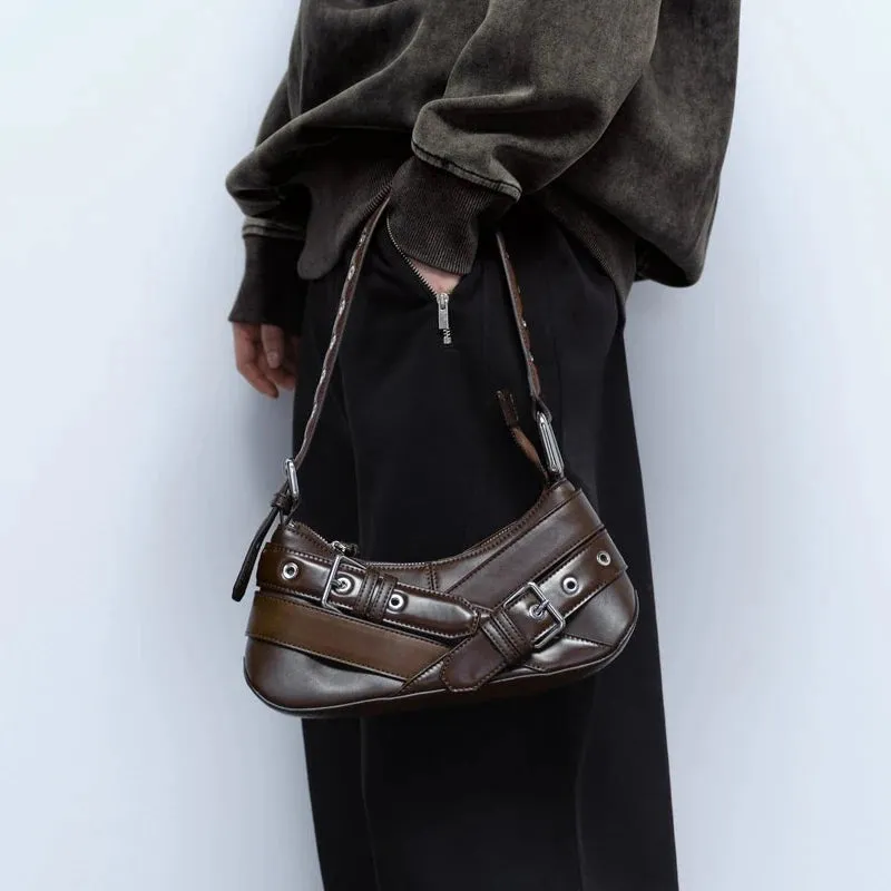 2025 Y2K Spicy Satchel – Trendy Hobo, Crossbody & Clutch Handbag with Adjustable Strap