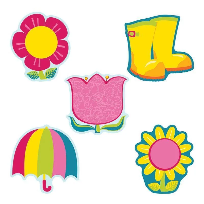 (6 Pk) Spring Mix Cut Outs