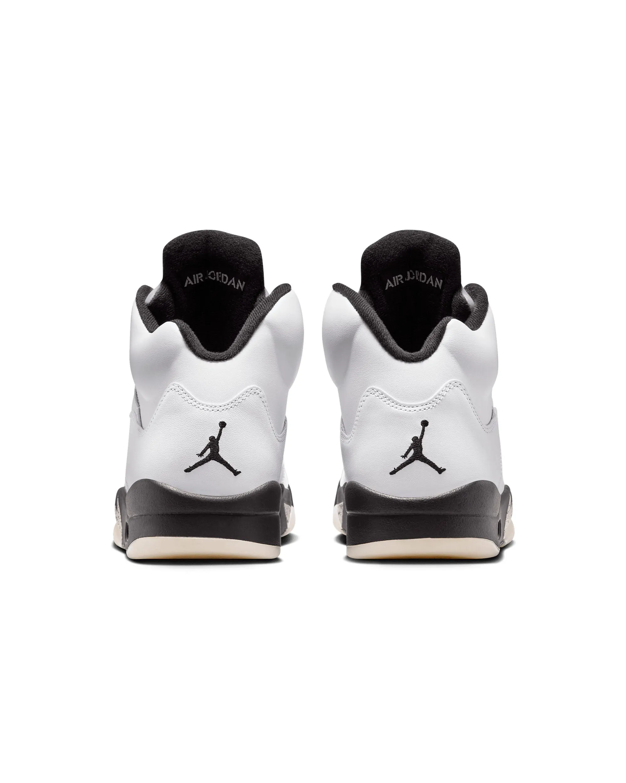 Air Jordan 5 Retro - White / Black / Metallic Silver