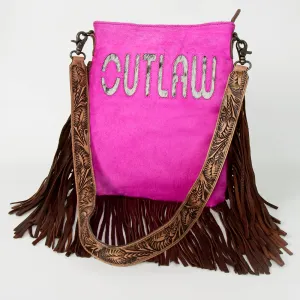 American Darling ADBGS192AU Messenger Hair-On Genuine Leather Women Bag Western Handbag Purse