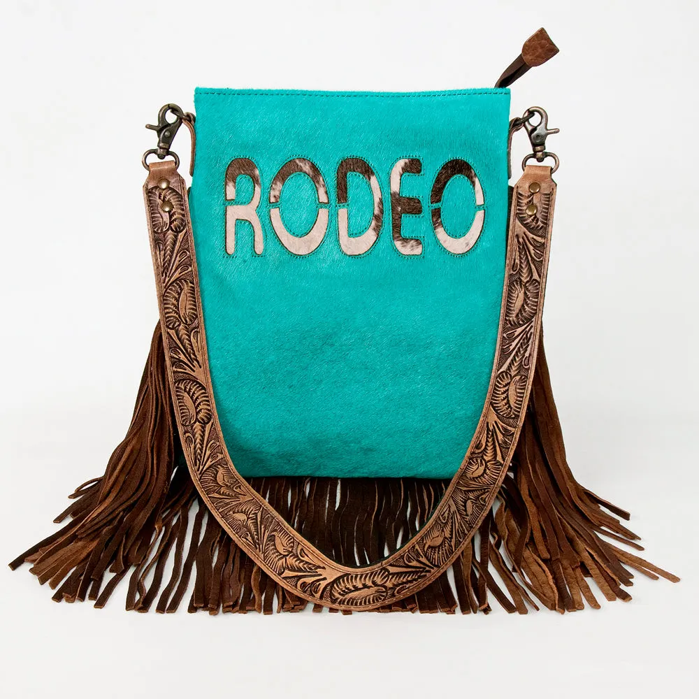 American Darling ADBGS192BD Messenger Hair-On Genuine Leather Women Bag Western Handbag Purse