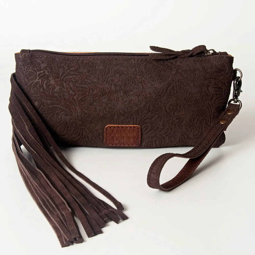 American Darling Wristlet Hand Tooled Embossed Genuine Leather Western Women Bag | Handbag Purse | Women Wristlet Purse | Wristlet Purse | Travel Wristlet Purse | Leather Wristlet Purse | Clutch Wristlet Purse