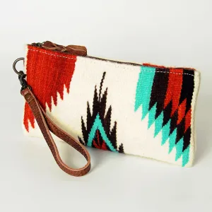 American Darling Wristlet Saddle Blanket Genuine Leather Western Women Bag | Handbag Purse | Women Wristlet Purse | Wristlet Purse | Travel Wristlet Purse | Leather Wristlet Purse | Clutch Wristlet Purse