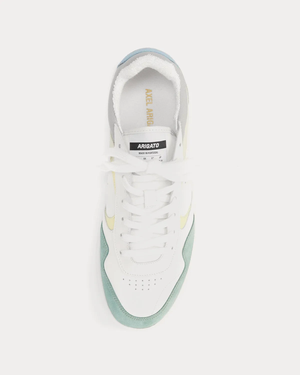 Arlo White / Green Low Top Sneakers