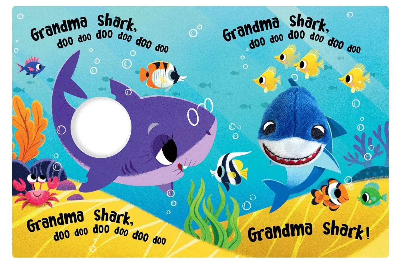 Baby Shark Finger Puppet Board Book