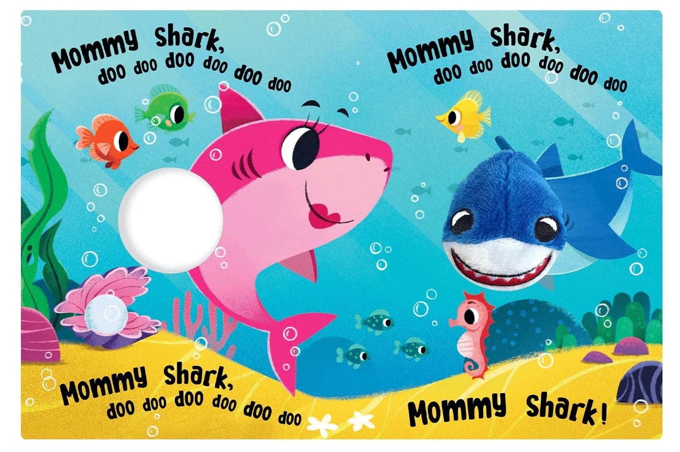 Baby Shark Finger Puppet Board Book