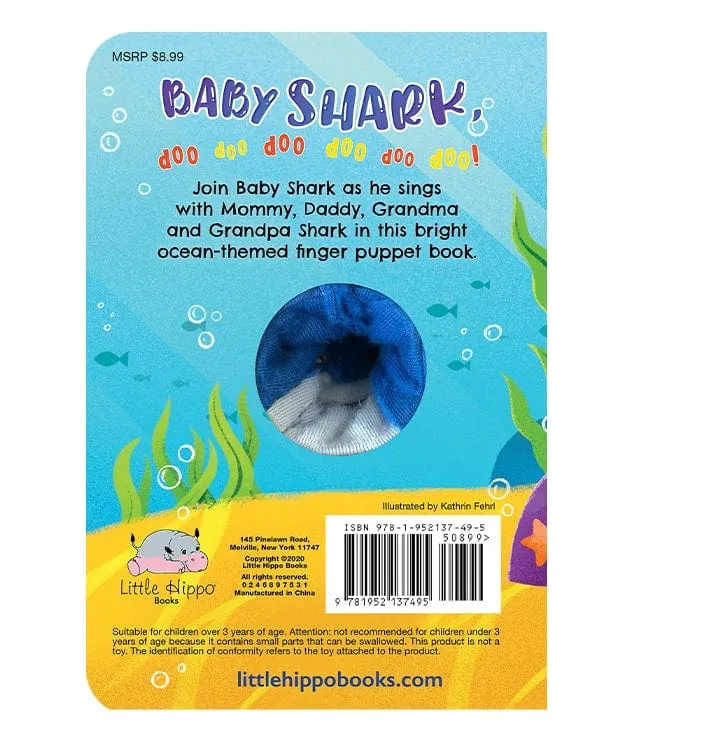 Baby Shark Finger Puppet Board Book