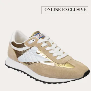 BACK 70 - NEON in GOLD Sneakers