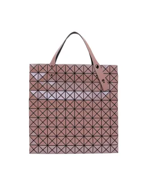 Bao Bao Issey Miyake Metallic Pink Beige Prism Tote