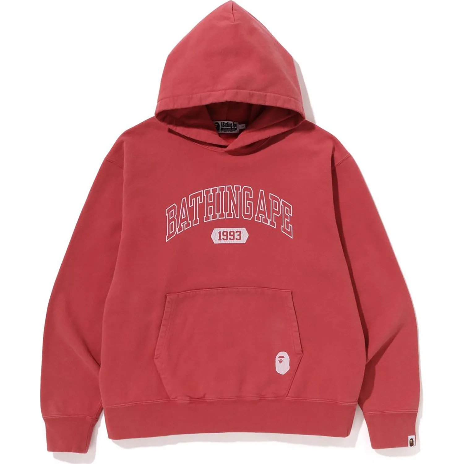 Mens Relaxed Fit Pullover Hoodie by Bathing Ape - Comfortable and Stylish
