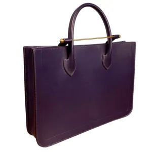 Bespoke Music Case | Music Tote | Hand Stitched | English Bridle Leather | No.99B