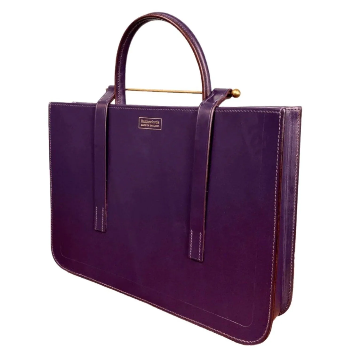 Bespoke Music Case | Music Tote | Hand Stitched | English Bridle Leather | No.99B