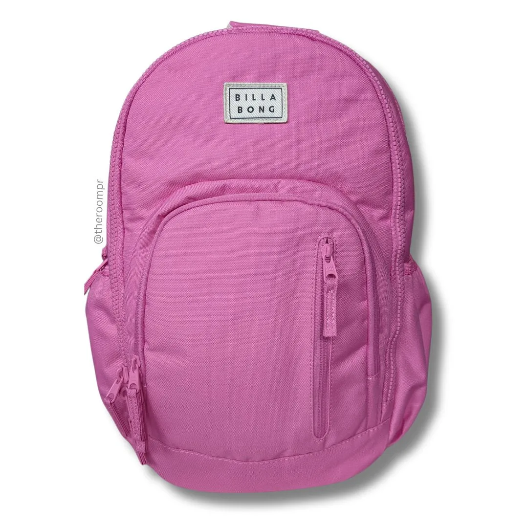 Billabong "Roadie" Backpack - Solid Bright Pink