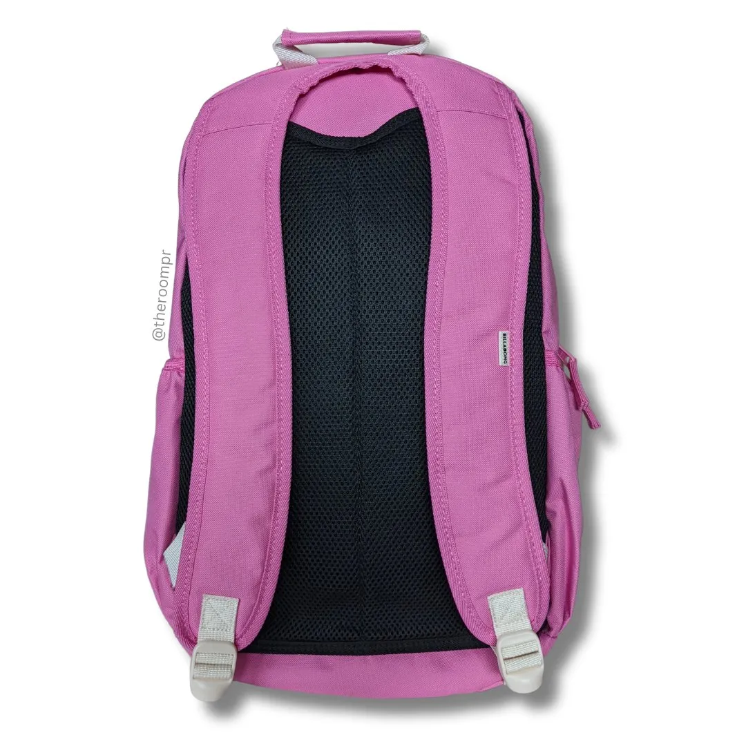 Billabong "Roadie" Backpack - Solid Bright Pink