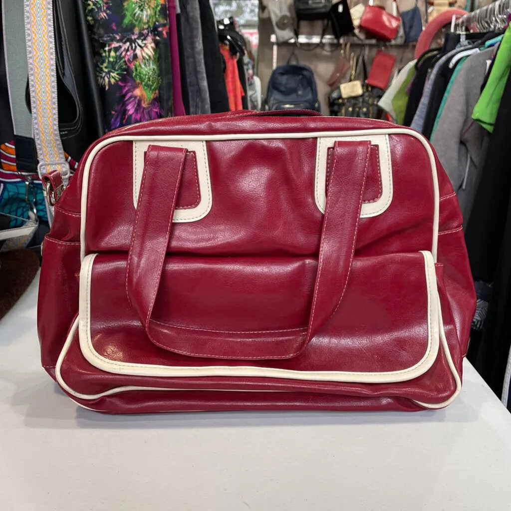 Bowling Bag Style Handbag Vintage