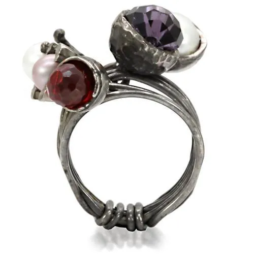 Brass Ring Assorted Multi LOA599 for Women Style Antique