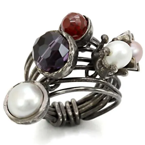 Brass Ring Assorted Multi LOA599 for Women Style Antique