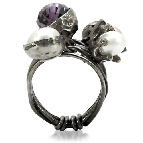Brass Ring Assorted Multi LOA599 for Women Style Antique
