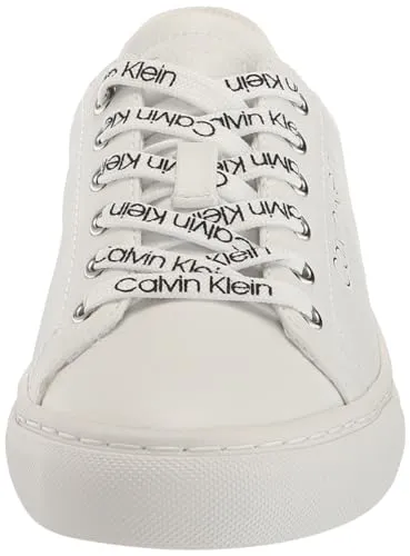 Calvin Klein Women's CIYAN Sneaker, White 1, 11