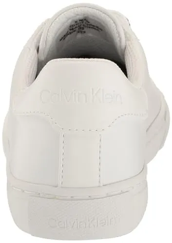 Calvin Klein Women's CIYAN Sneaker, White 1, 11