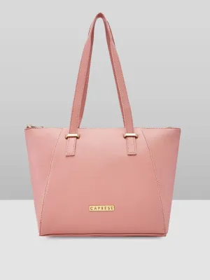 Caprese Afra Tote Medium Blush