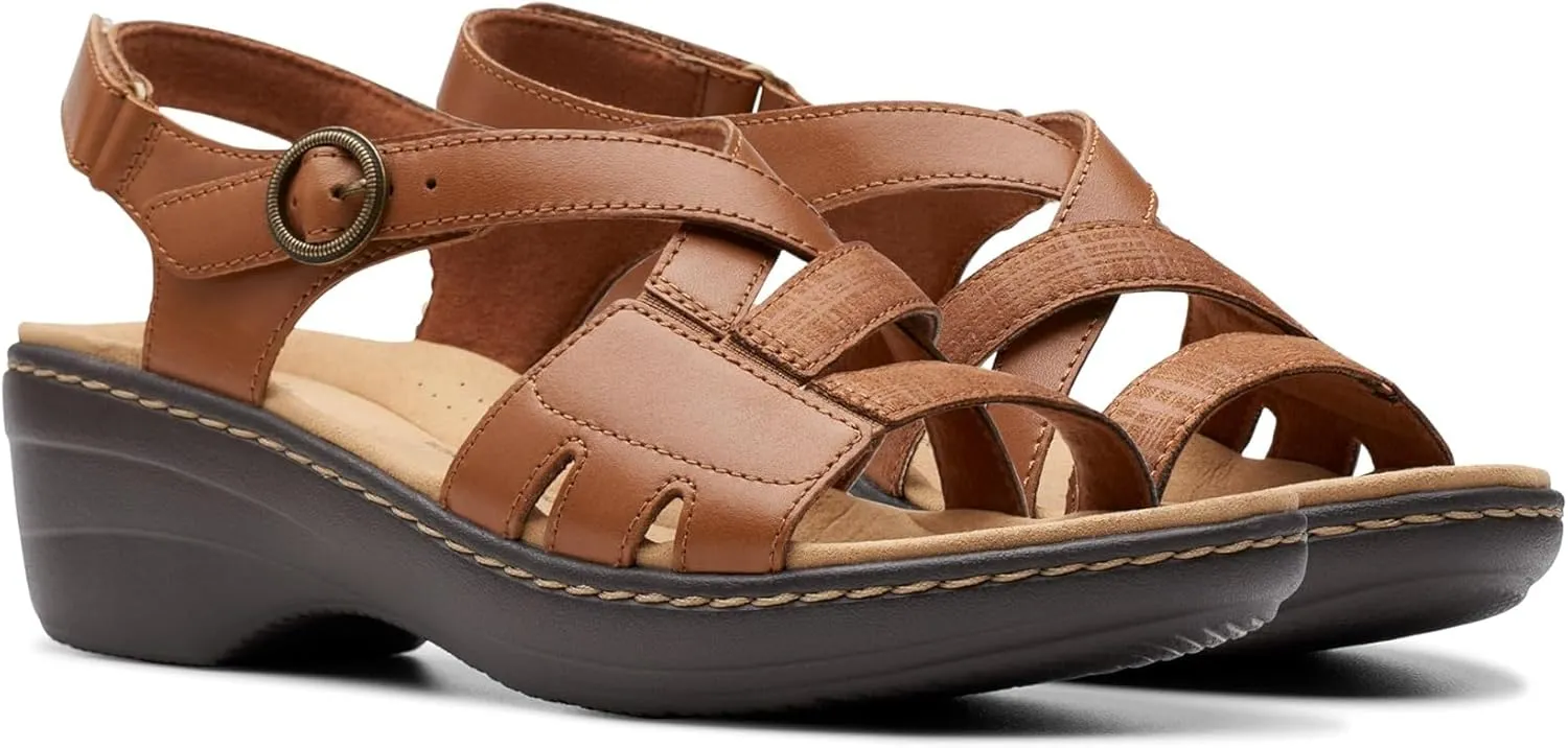 Clarks Women's Merliah Bonita Wedge Sandal