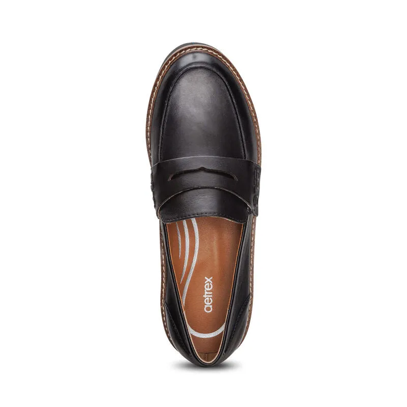 Collette Arch Support Loafers Black