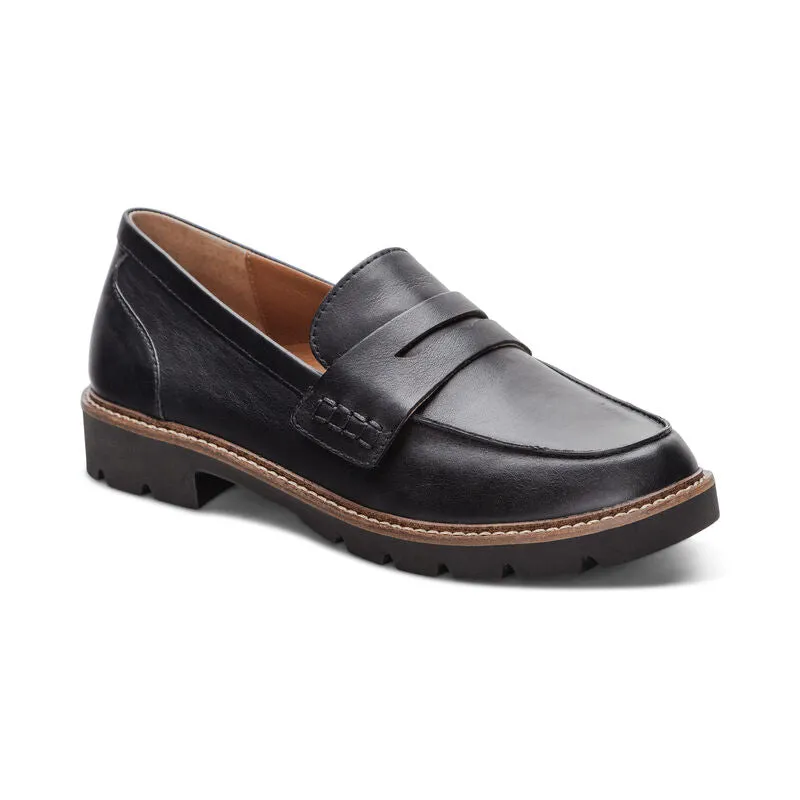Collette Arch Support Loafers Black