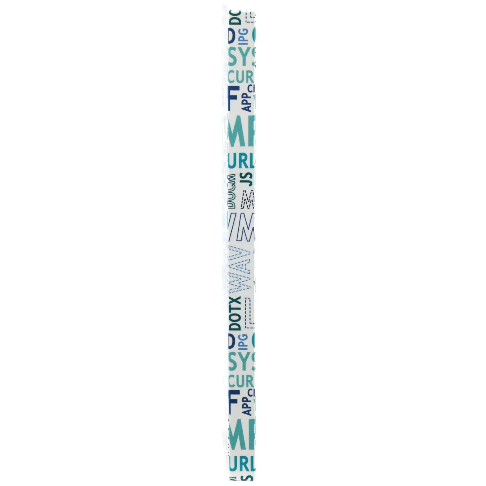 D-7752 B6 Notebook Lined Paper Blue Codes
