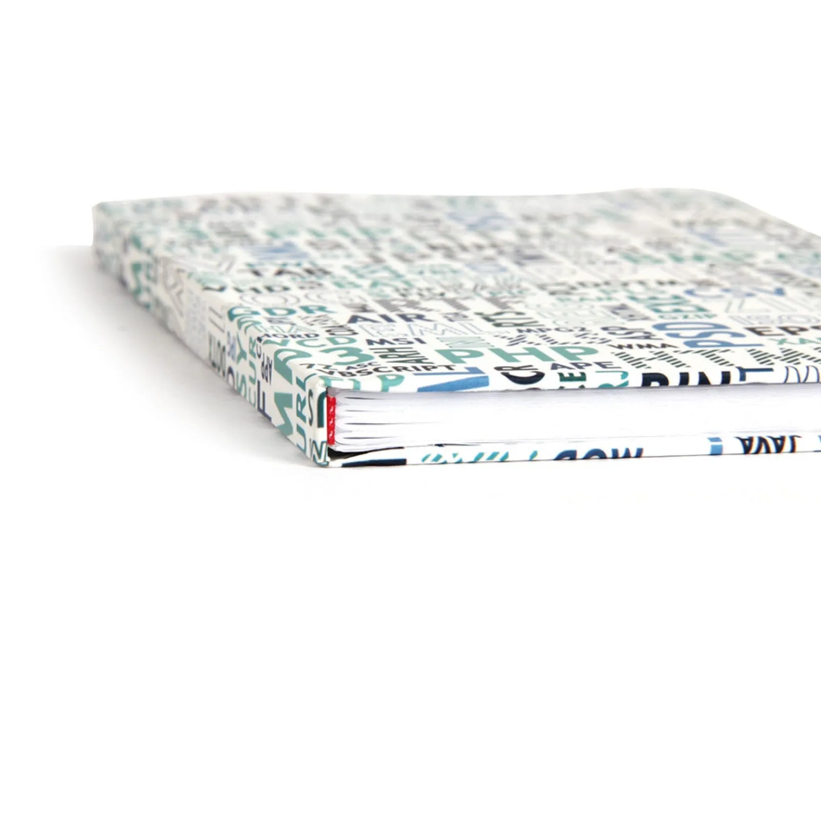 D-7752 B6 Notebook Lined Paper Blue Codes