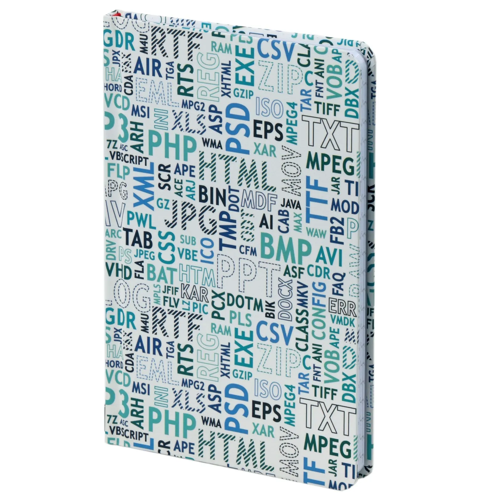 D-7752 B6 Notebook Lined Paper Blue Codes