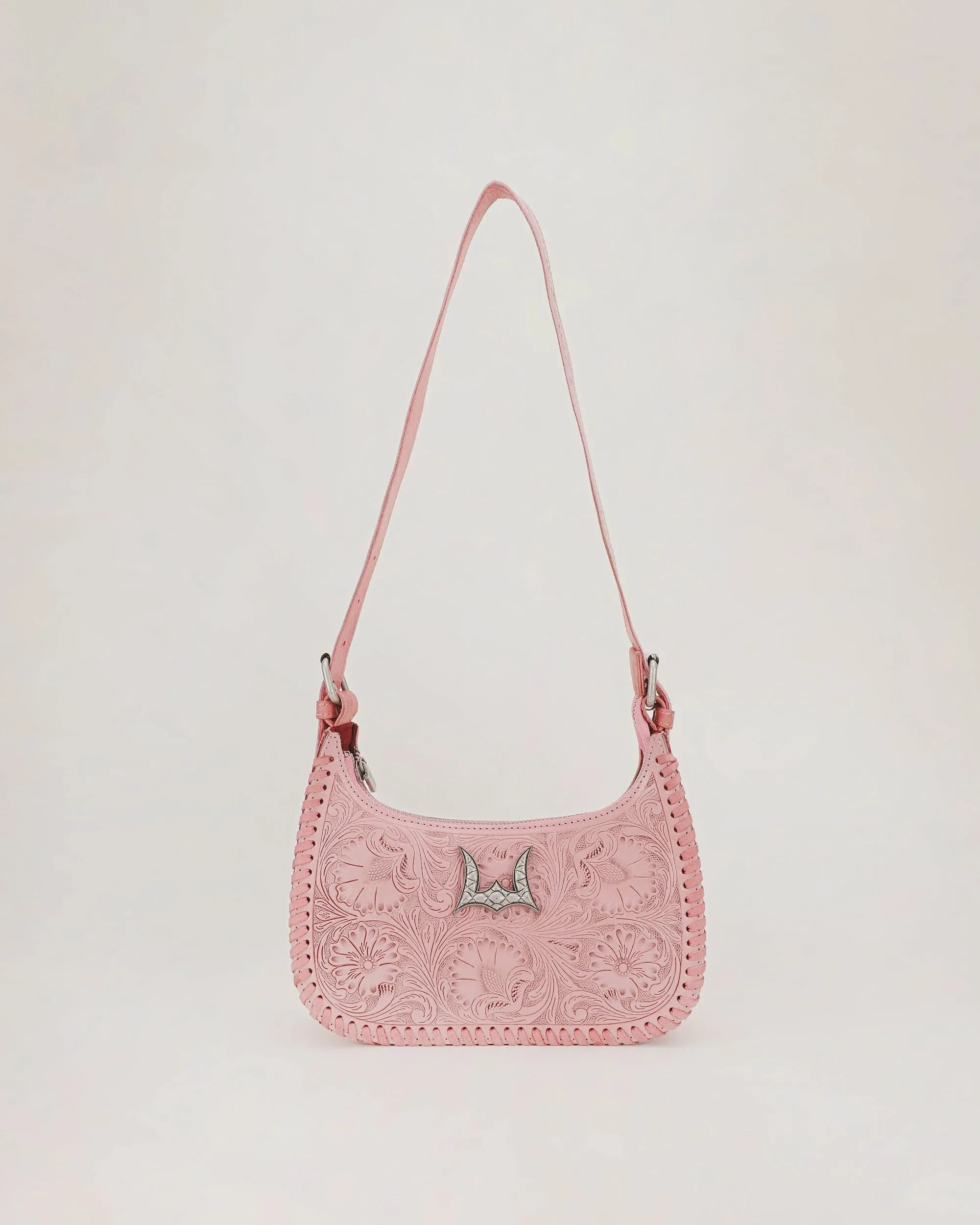 Dannia Medium Purse - Pink Leather