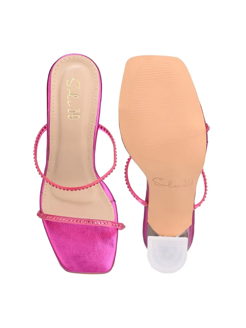 Dual Strap- Rani pink