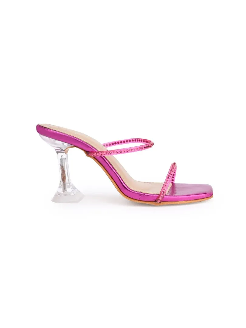 Dual Strap- Rani pink