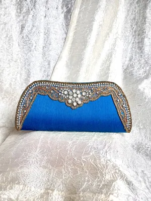 EMBROIDERED CLUTCH BAG