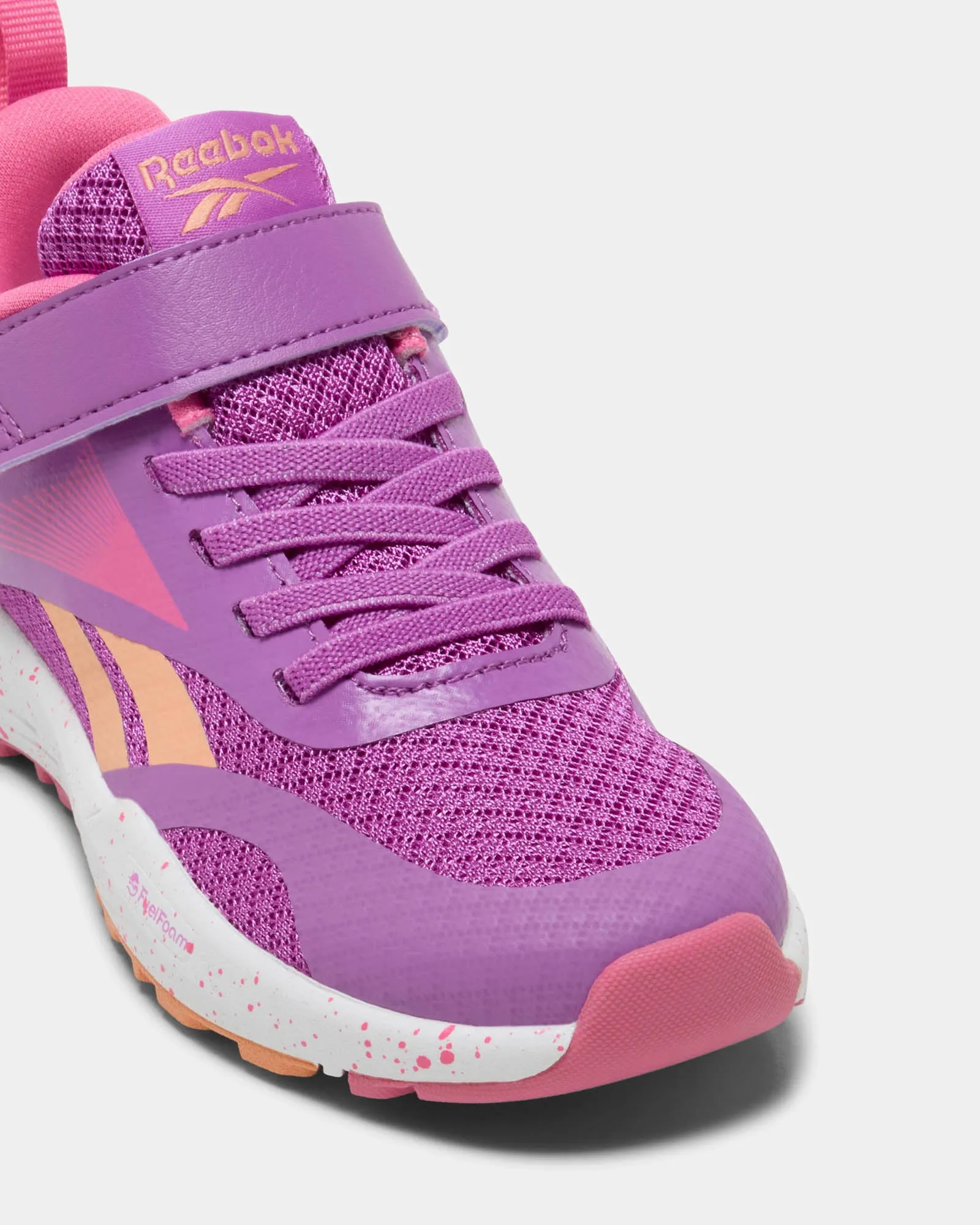 Energen Run Elastic L&t Strap Purplerave/Pink/Orange