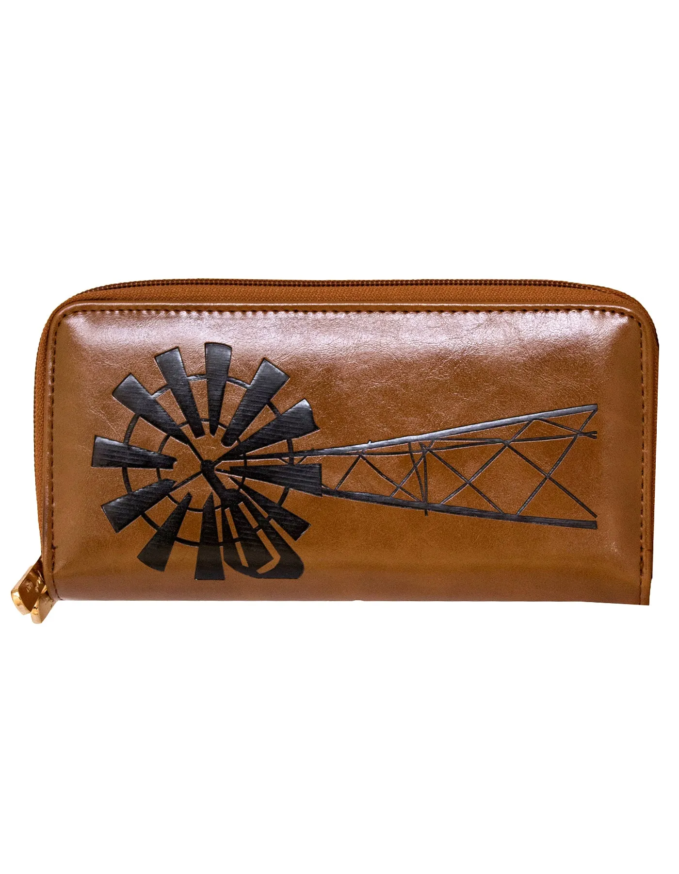 Fino 901-798 Faux Leather Grab & Go All in 1 Purse with Cellphone Pouch