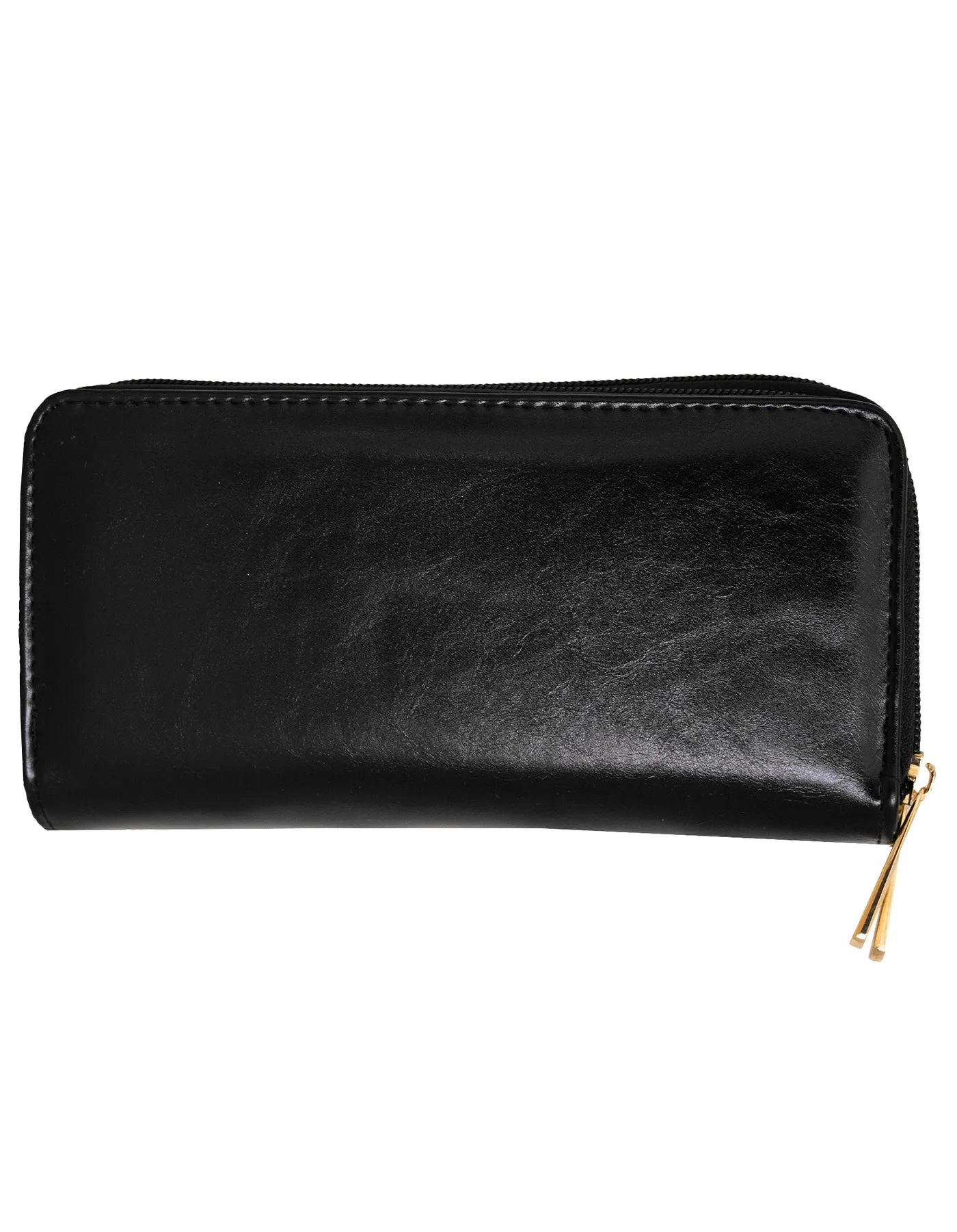 Fino 901-798 Faux Leather Grab & Go All in 1 Purse with Cellphone Pouch
