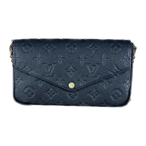 Félicie Pochette - Black (Epi Leather)