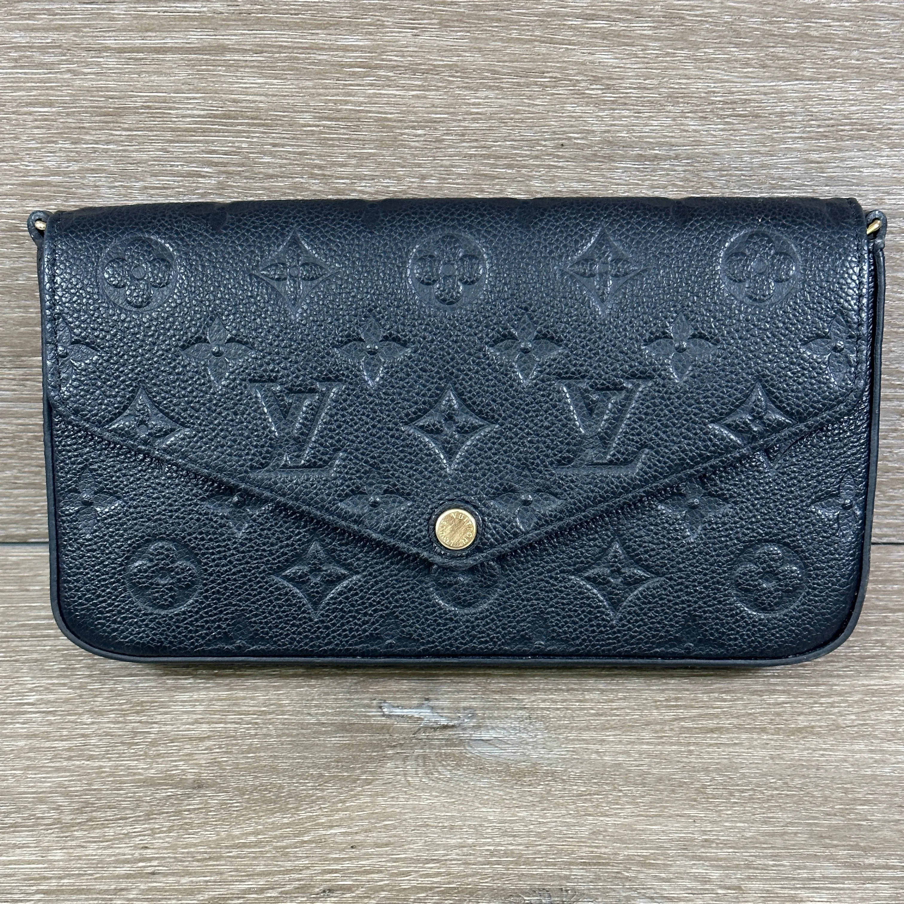 Félicie Pochette - Black (Epi Leather)