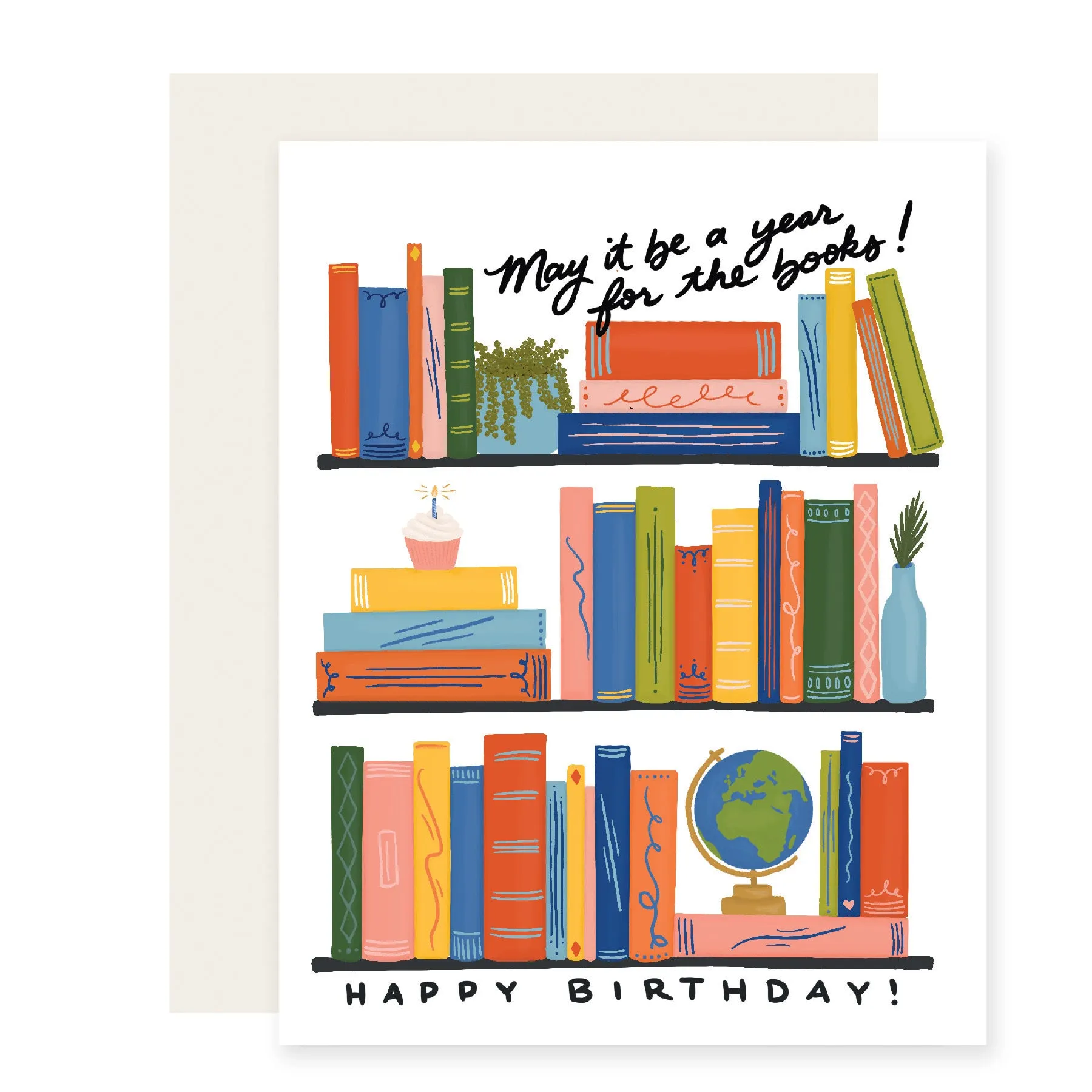 For The Books | A Year for the Books Birthday Card
