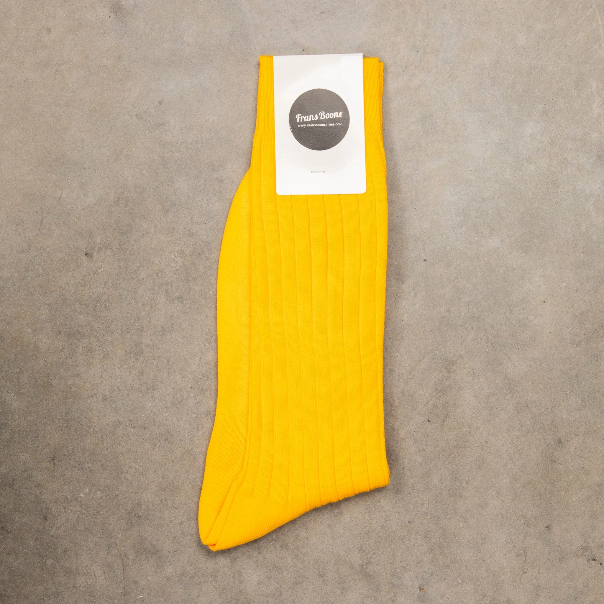 Frans Boone Socks Mako Cotone Mango