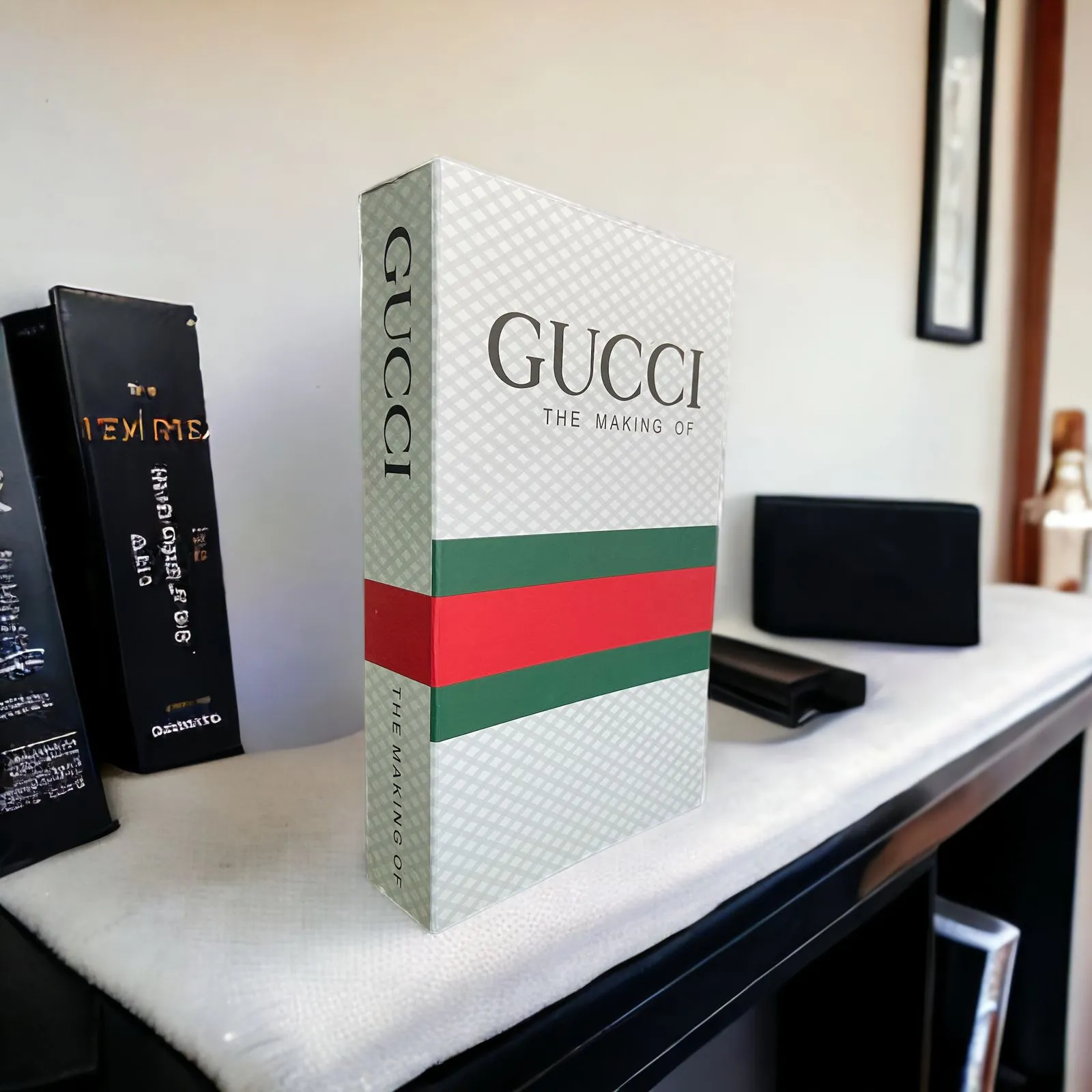 Gucci Faux Decorative Designer Books | Home Decor