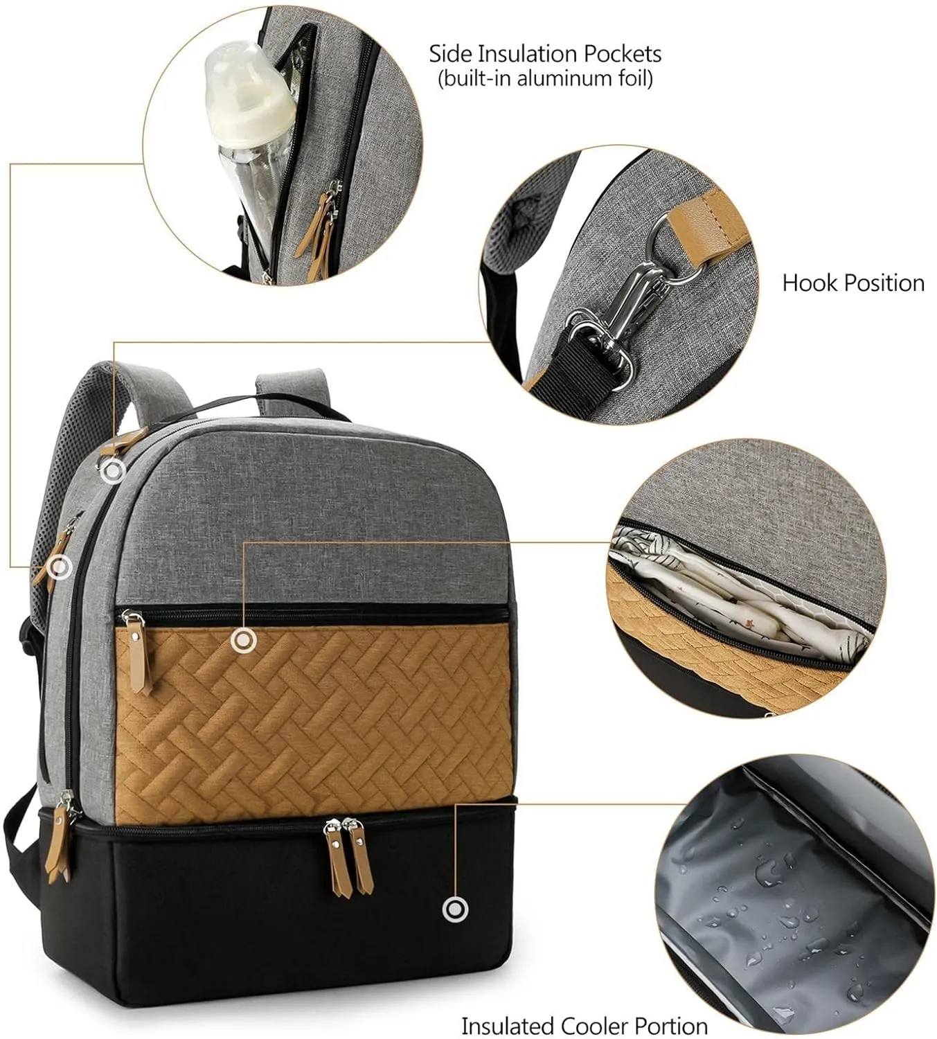 Haly Diaper Backpack New Smart Design