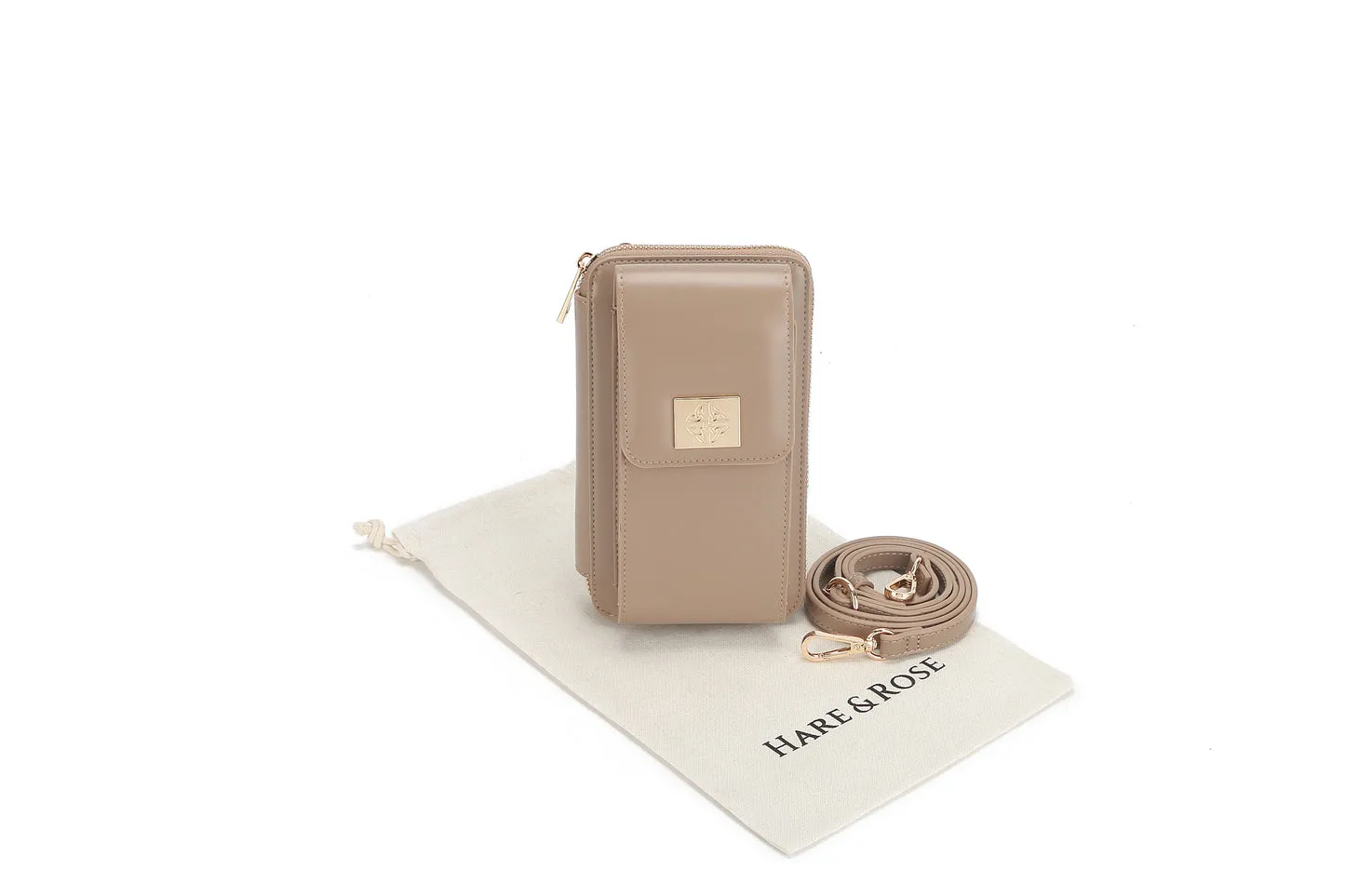 Hare & Rose Crossbody Wallet