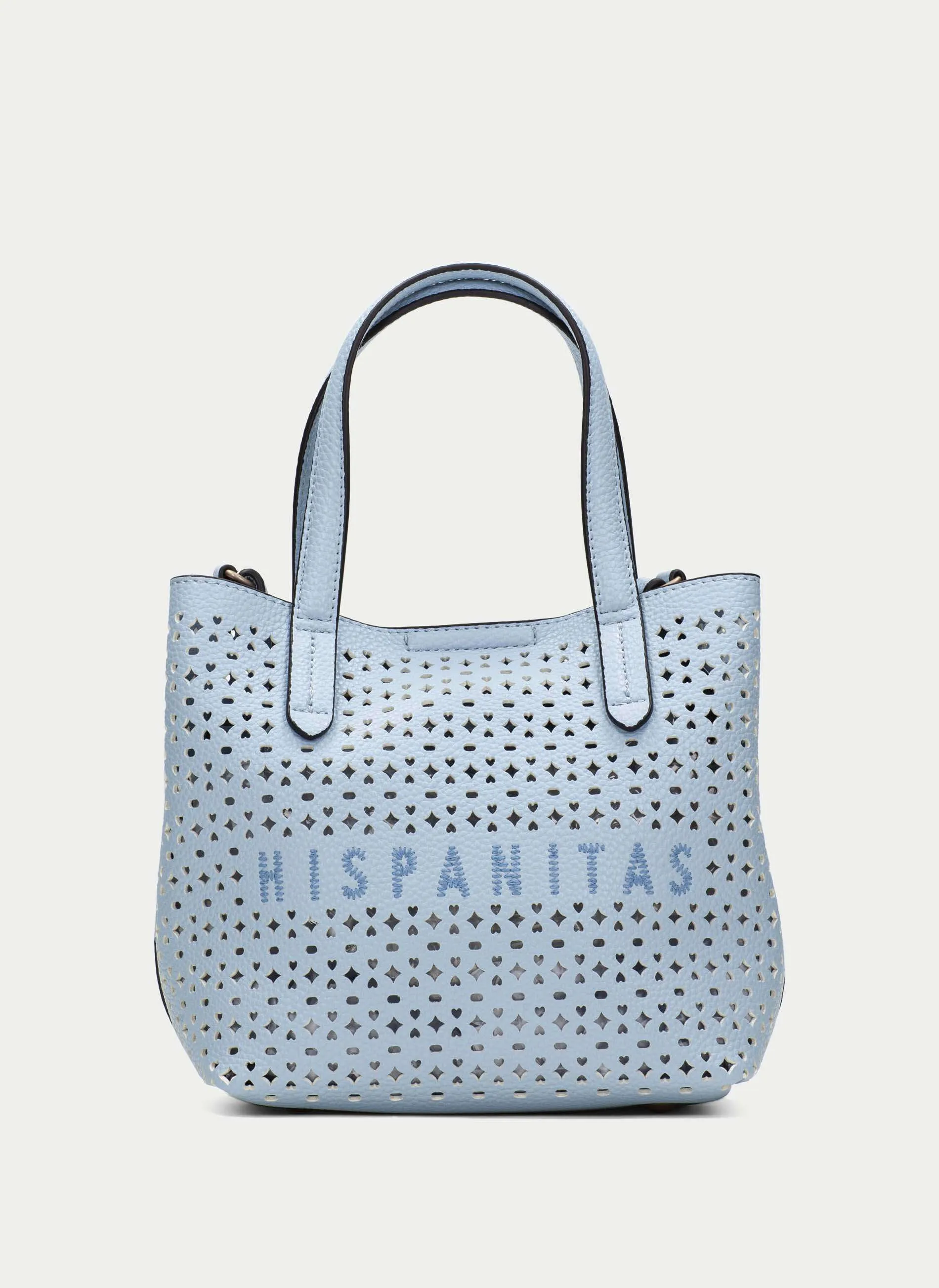 Hispanitas Sky Blue Shoulder Tote Bag|BV253971B