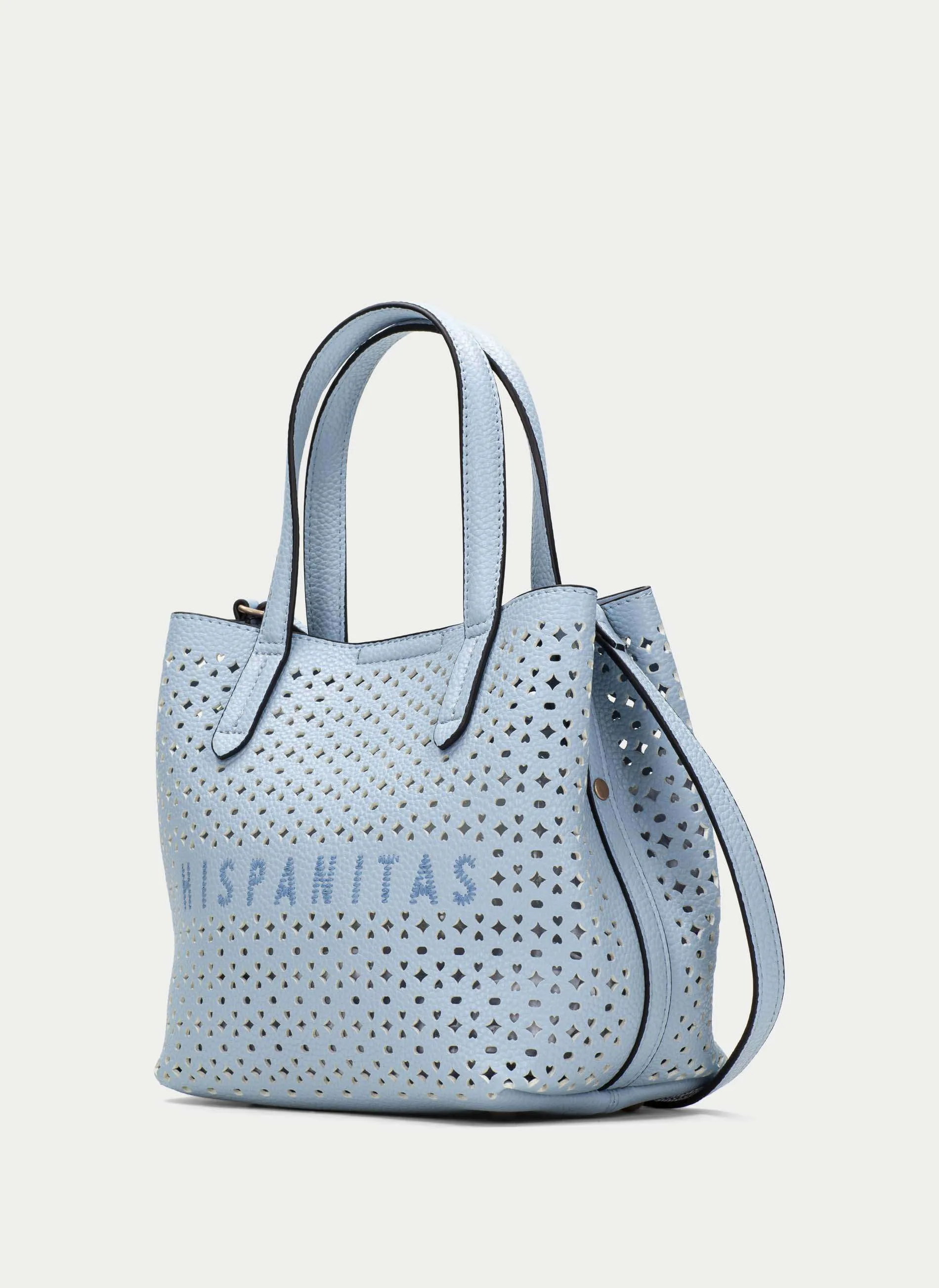 Hispanitas Sky Blue Shoulder Tote Bag|BV253971B