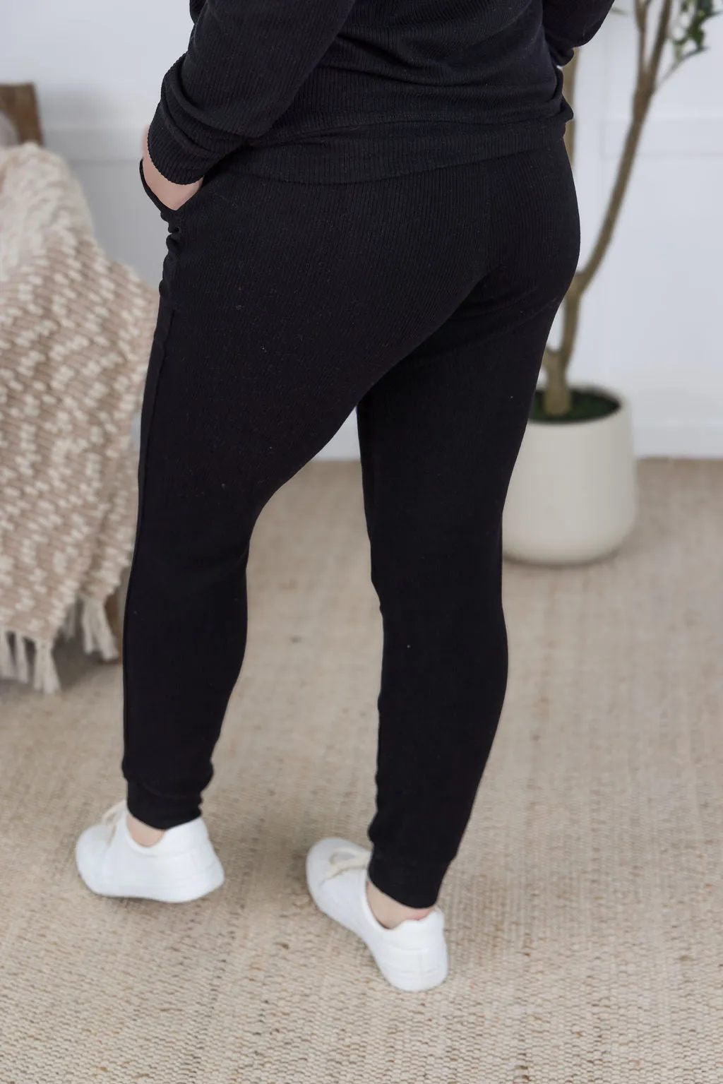 IN PRODUCTION Corrine Joggers - Black