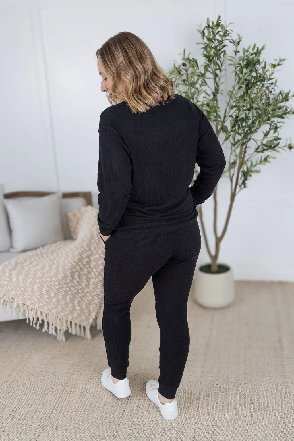 IN PRODUCTION Corrine Joggers - Black