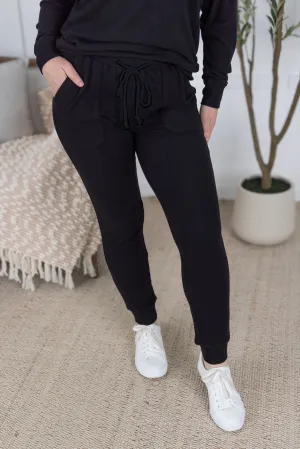 IN PRODUCTION Corrine Joggers - Black